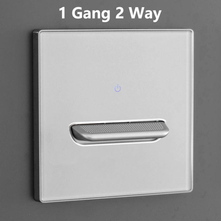 1%202%203%204%20Gang%201%202%20Way%20Wall%20Switch%20With%20LED%20Switch%20Panel%20Gray%20Tempered%20Glass%20Button%20Switch%20Self%20Reset%20Switch%2016A%20Switch%20-%20Image%204