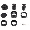 Microscope Head Trinocular Head 3.5-100X Bifocal Continuous Zoom Microscope Head. 