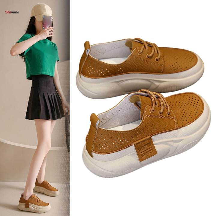Women's%20Casual%20Sneakers,%20Casual%20Shoes,%20Breathable%20Fashion%20Anti%20Slip%20Ladies%20Girls%20Comfortable%20Sports%20Shoes,%20for%20Trekking%20Autumn%20Work%20Hiking%20,%20Yellow%2038%20-%20Image%204