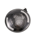 Ktteay 7 Inch LED Headlight Round 200W Angle Eyes DRL Running Lamp for JK LJ TJ CJ 1997-2018 1PCS. 