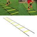 Speed Training Ladder Agility Footwork Football Exercise Workout 4M 8Joint. 