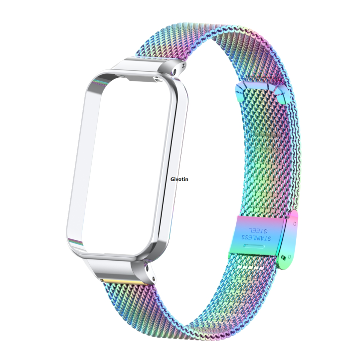 Stainless%20Steel%20Straps%20For%20Xiaomi%20Mi%20band%208%20Active%20Watchband%20Luxury%20Metal%20Wristbands%20Bracelet%20For%20Redmi%20watch%202%20Belt%20smartwatch%20-%20Image%207