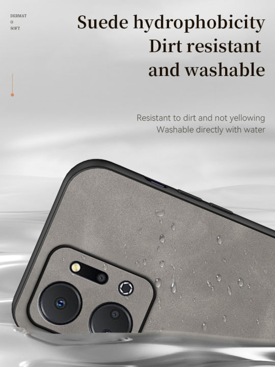 Lenuo%20For%20Honor%20X7a%20Sheepskin%20Leather%20Shockproof%20Case%20Luxury%20Matte%20Back%20Cover%20-%20Image%202