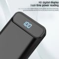 Aspor A396 20000mAh Power Bank With PD Charging, Capacity 20000 mAh / 22.5W, LCD digital display, IQ output. 