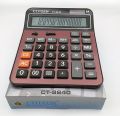 14 Digits Large Key Display Desktop Calculator Battery and Solar Support CT-8840. 