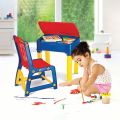 NILKAMAL PLASTIC JUNIOR STUDY SET APPLE DESK WITH CHAIR. 