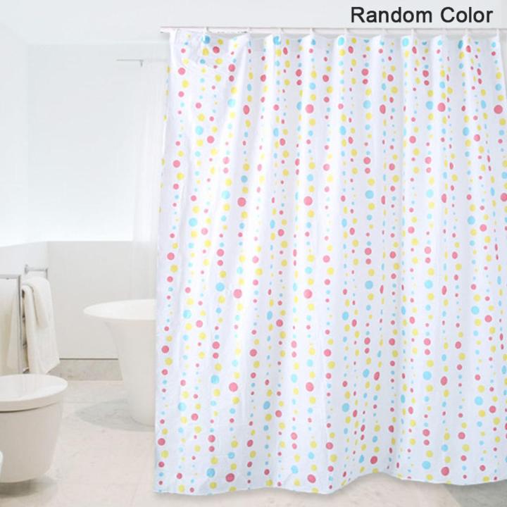 Shower Curtain Starfish Partition Waterproof Mildew PEVA Curtain For Bathroom Encounter