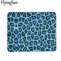 【HUT】 Pink Leopard Print Cute Desk Pad Mouse Pad Laptop Mouse Pad Keyboard Desktop Protector School Office Supplies. 