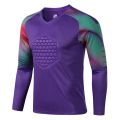 2021 Custom Football Jerseys Men Long Sleeves Football Training Goal Keeper Uniforms Sport Top Soccer Goalkeeper Jersey. 