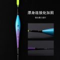 Lead-Free Tail Assembly Fish Float Bold Short Tail Lead-Running Float Large Things Self-Supporting Long Feet Super Eye-Catching Hooligans Black Carp Float. 