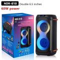 NDR 610/Karaoke Speaker/Party Box/Bluetooth/Wireless Mic. 