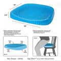 Egg Sitter Seat Cushion With Non-Slip Cover Breathable Honeycomb Design Absorbs Pressure Points, Blue. 