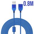0.3m / 0.8m USB 2.0 Extension Spped Cable Type A Male to Female Data Sync Cord. 
