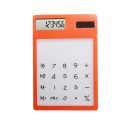 Kawaii Cute Creative Home Office Supplies Gift Calculating Ultra slim Student Stationery Electronic Scientific Calculator Calculadoras Touch Screen Calculator Transparent Solar Calculatrice. 