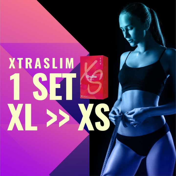XTRA SLIM Korea Hi-Tech Kuruskan Badan Weight loss/ Weight Management/ Detox/ Masalah Sembelit/ Menghentikan masalah sembelit