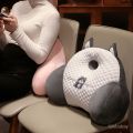 Dormitory Ice Silk Peas Pillow Waist Car Ice Cushion Backrest Public Room Bedside Cushion Summer Office Waist Support Cushion 〃. 