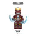 Superhero Avengers Iron Mark Alliance Tony MK21 Assembling Compatible Lego Brick Minifigure Toys. 