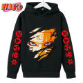 Anime Naruto Hoodie Kids Children's Clothing For Girls Baby Boy Clothes Autumn Warm Sweatshirts Coat Cartoon Clothes Hoodie 2023. 