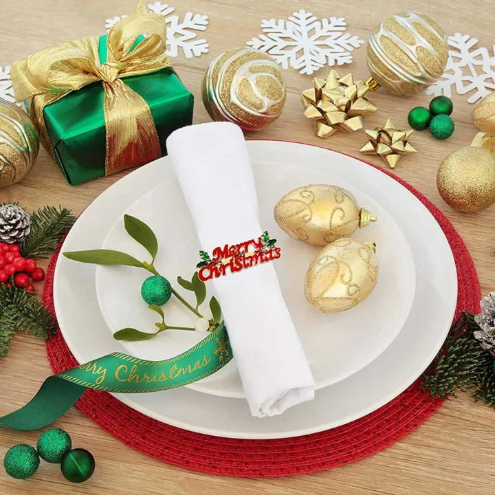 Christmas%20Napkin%20Rings%20of%20Set%2012,%20Delicate%20Table%20Decors%20for%20Christmas%20Holiday%20Wedding%20Banquet%20Birthday%20Daily%20Table%20Deco%20-%20Image%203