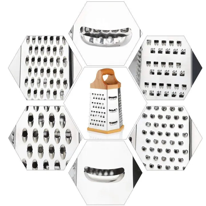 6-Sided%20Stainless%20Steel%20Multipurpose%20Grater%20and%20Slicer%20Wood%20Finish%20-%20Image%206