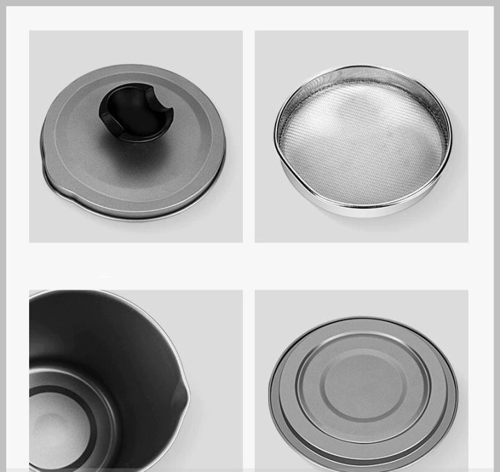 %E2%80%8BKitchen%20Stainless%20Steel%20Oil%20Filter%20container%20with%20Lid%20and%20Tray.%201.4L%20-%20Image%202