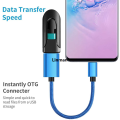 Linman Mento For Flash Drive 16cm Digital Cables Sync Wire Mobile Phone Type C Ca2025 New ble OTG Connector Cable OTG Data Cable OTG USB Cable USB to Type C Adapter. 