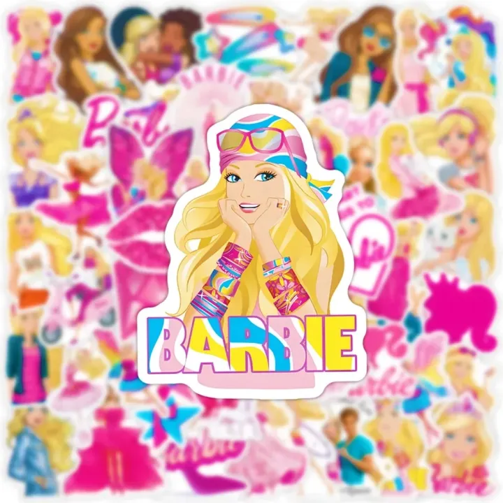 50Pcs%20Cartoon%20Anime%20Princess%20Barbie%20Stickers%20for%20Scrapbooking%20Laptop%20DIY%20Notebook%20Phone%20Case%20Waterproof%20Decor%20Sticker%20Girl%20-%20Image%203