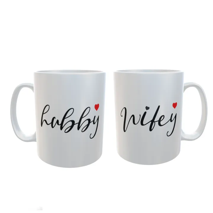 Hubby & Wify Mug