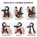 1Pc Hand Gripper Adjustable Resistance Automatic Counting Non-Slip Hand Grip Strength Trainer Fingers Wrist Forearm Exerciser Workout Gear Home Gym Exercise Equipment. 