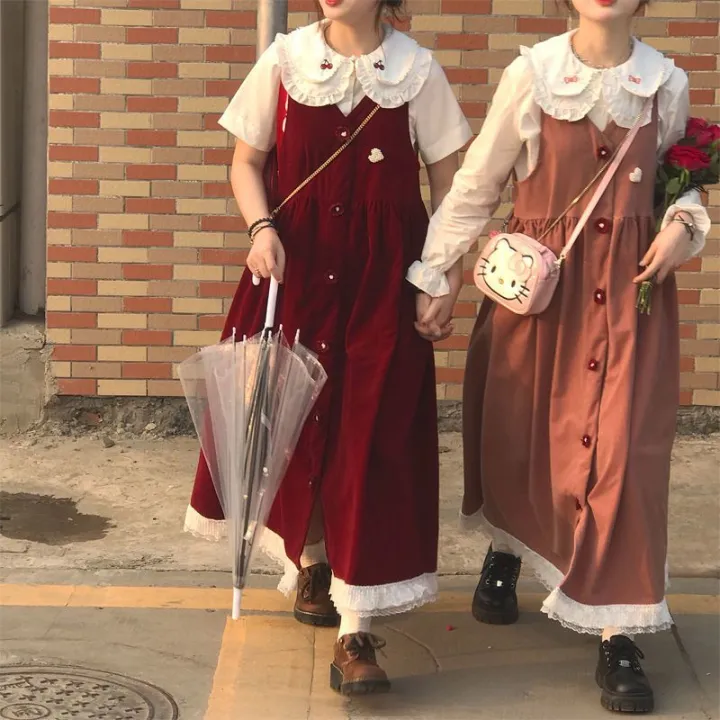 Spring%20and%20Summer%20Clothes%20for%20Women%202024%20New%20Skirt%20Women's%20Loose%20Korean%20Style%20Student%20Hot%20Girl%20Top%20Gentle%20Style%20Wear%20a%20Whole%20Set%20-%20Image%206
