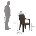 Nilkamal Plastic Mystique Premium Chair. 