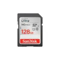 SanDisk 128GB Ultra SD Card (140 Mb/s). 