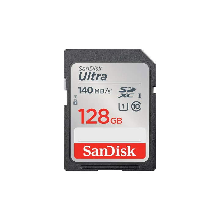 SanDisk 128GB Ultra SD Card (140 Mb/s)