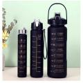Affordable 3-in-1 Colourful Water Bottle Set (2000ml, 800ml, 300ml) - Best Water Bottle Price in Sri Lanka. 