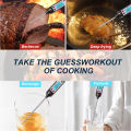 Food Cooking Thermometer,Long Probe Digital Meat Thermometer. 