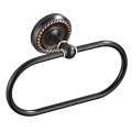 Brass Towel Ring Hand Rack Wall Mounted Bathroom Towel Rack White. 