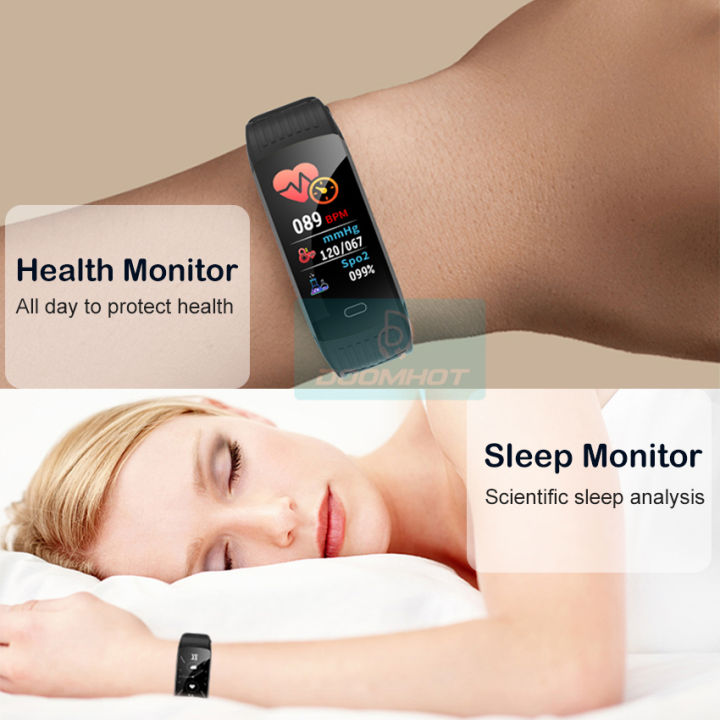 DoomHot%20Smart%20Watch%20Bracelet%20Watch%20for%20Men%20Waterproof%20Fitness%20Smart%20Wristband%20Pedometer%20Heart%20Rate%20DIY%20Wallpaper%20Monitor%20Sports%20Smartwatch%20Step%20Information%20Telephone%20Alarm%20Reminder%20For%20Men%20Women%20-%20Image%205