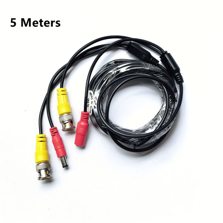 5M/10M/20M/30M BNC+DC Connector 2 in 1 BNC CCTV Cable Coaxial Video Power AHD Cameras for AHD/TVI/CVI/CVBS Analog DVR System