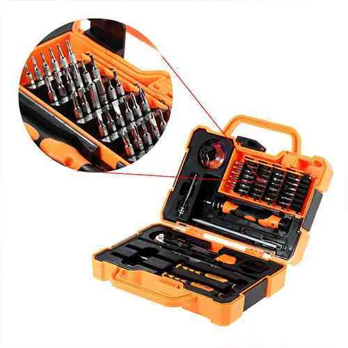 Jakemy JM-8139 45 in 1 Professional Precise Screwdriver Set Repair Kit Opening Tools for Cellphone Computer Electronic Maintenance