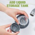 Kitchen Liquid Adding Dish Washing Soap Dispenser |Multifunctional Palm Pot Washing Cleaning Brush Kitchen Washing Tool | Automatic Pot Pan Dish Bowl Brush Scrubber Cleaner. 