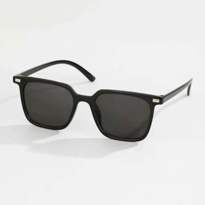 Eaza Squared Sunglasses For Men & Women Vintage High Quality Brand Designer Fashion Sunglasses