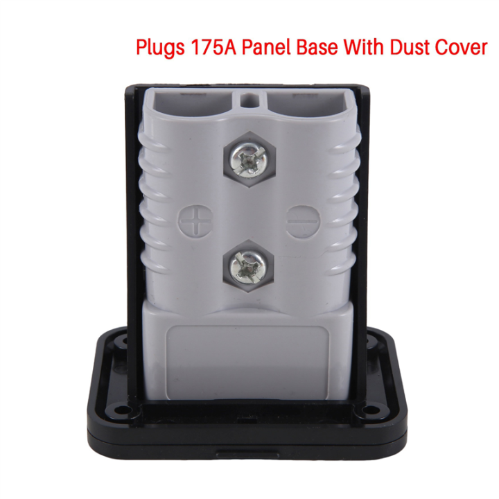 2X Plug Holder for Anderson Plugs 175A Panel Base with Dust Cover High ...