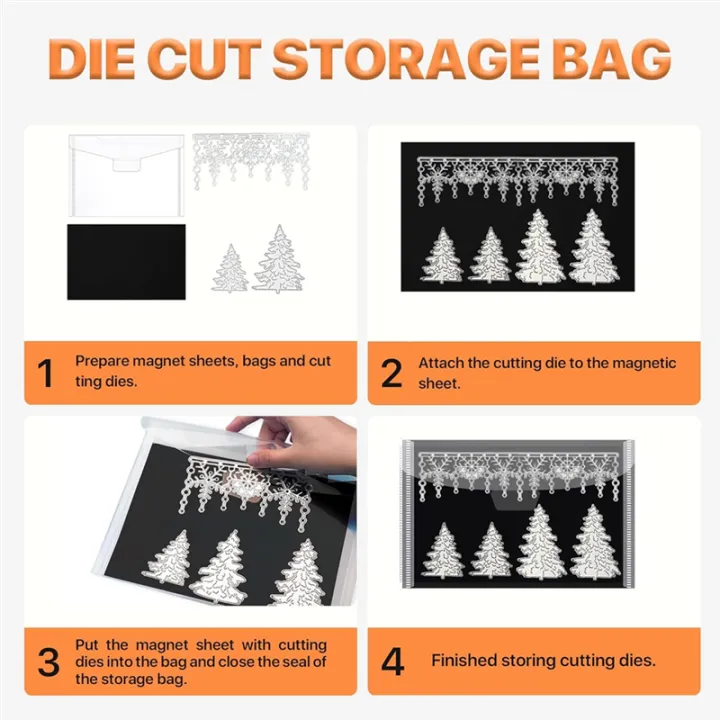 Nullmul%2015pcs%200.6mm%20Strong%20Rubber%20Magnetic%20Sheets%20and%2015pcs%20Stamp%20Die%20Storage%20Bags,%20Die%20Storage%20Set%20for%20Storing%20,%20DIY%20B%20-%20Image%205