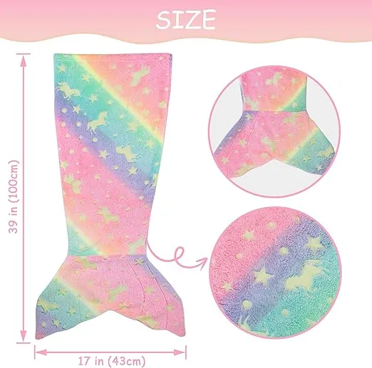 Child%20Mermaid%20Tail%20Blanket%20for%20Kid%20Teen%20Adult,Soft%20Plush%20Flannel%20Fleece,%20Girls%20Toddlers%20Mermaid%20Toys%20-%20Image%206