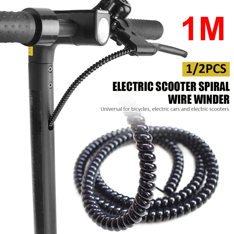 Cable Sleeve Bike Wire Protector 1M Spiral Cable Protector Wire Harness Tube Anti Wear Protective Sleeve For  Motorcycle E-Bike Electric Scooter Line Organizer AliExpress 201355758