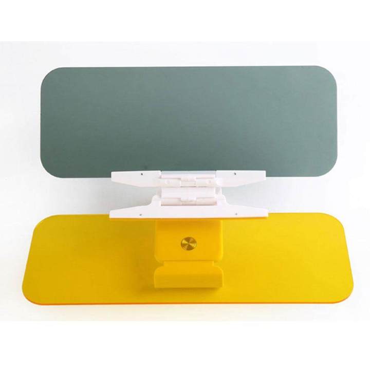 Car%20Sun%20Visor%20Extender%20Aolvo%20Anti%20Glare%20HD%20Night%20Driving%20Visor%20Goggles%20Multifunctional%202%20in%201%20Adjustable%20Automobile%20Sun%20Vision%20Visor%20Clip%20Mirror%20for%20Day%20and%20Night%20Safety%20Driving%20-%20+%20Gray%20-%20Image%204