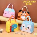 3D Cartoon Heat Insulated Thermal Lunch Box Bag Portable Waterproof Food Container School Bento Storage Travel Tote Bags. 