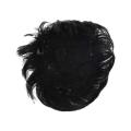 Handsome Invisible High quality Hair-Loss Nightclub Bar Wig For Young Men Balding High Hair Line Fluffy Straight Bangs Synthetic Hairpiece Male Natural Toupee Black Short Wig. 