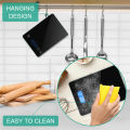 【BestGO】 Kitchen Scale 10kg /1g Rechargeable Weighing Scale Electronic Smart Scale 5 Units LCD Display. 
