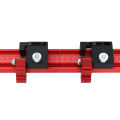 Fonson Aluminum Alloy Woodworking Extension Guide Rail T-track Connector for Track Saw Rail Parallel Guide System. 
